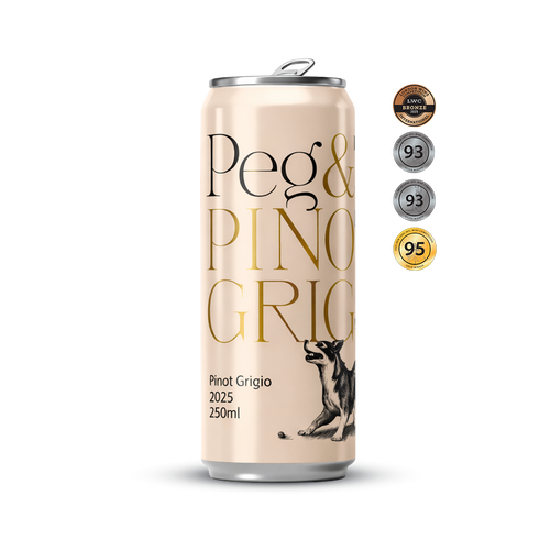 Peg & Bull Pinot Grigio 250ml Cans (24pk)