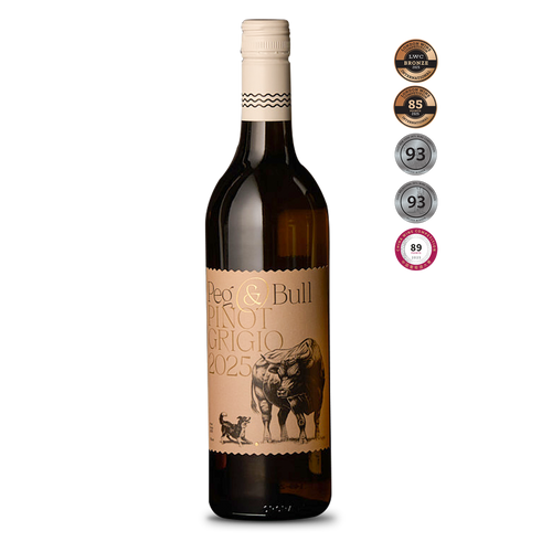 Peg & Bull Pinot Grigio 750ml (12pk)